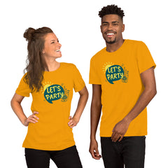Let.'s Party Short-Sleeve Unisex T-Shirt