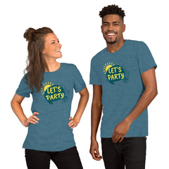 Let.'s Party Short-Sleeve Unisex T-Shirt