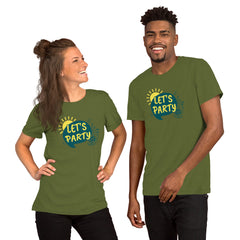 Let.'s Party Short-Sleeve Unisex T-Shirt