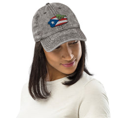 Puerto Rico Vintage Cotton Twill Cap