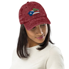Puerto Rico Vintage Cotton Twill Cap