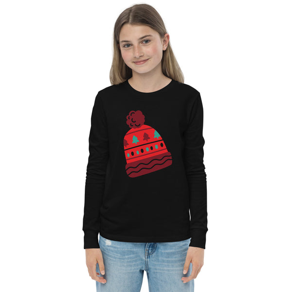 Winter Hat Youth long sleeve tee
